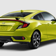 Illustration for article titled The 2019 Honda Civic Si Gets a $200 Price Bump and Comes in the Ever-Charming Snot Green